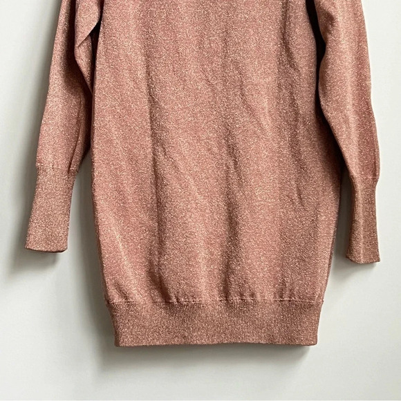 J. Crew Collection Long Cardigan Double Knit Lurex Pink Size Small  $128 J8223 - Picture 11 of 16